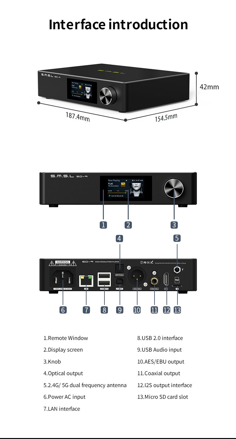 S.M.S.L SD-9 MQA フルデコード プレーヤー 特約店 www