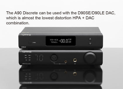 TOPPING A90 Discrete / A90 Headphone Amp – Apos