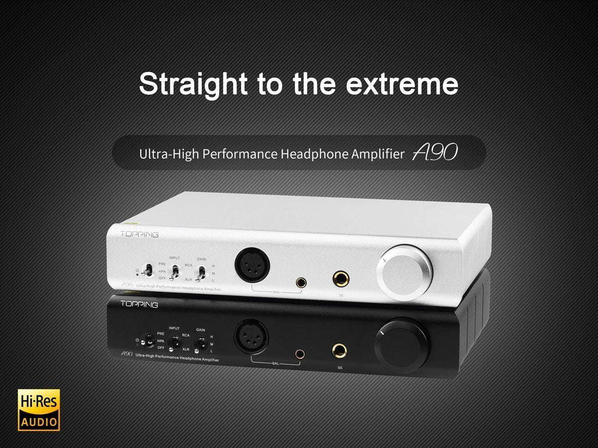 TOPPING A90 Discrete / A90 Headphone Amp (Apos Certified) – Apos Audio