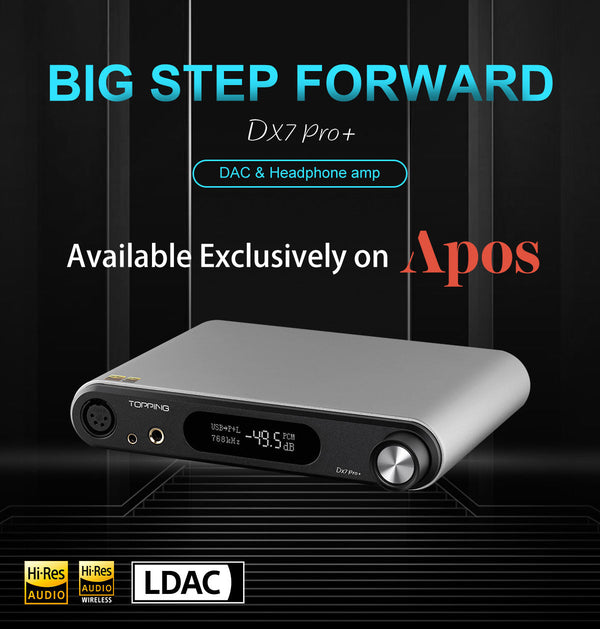 TOPPING DX7 Pro+ DAC/Amp (Apos Certified)