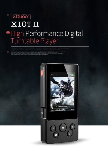 xDuoo X10T II Digital Audio Player (DAP) – Apos Audio