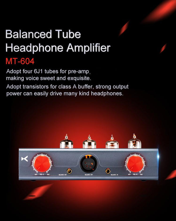 xDuoo MT-604 Balanced Tube Headphone Amplifier – Apos