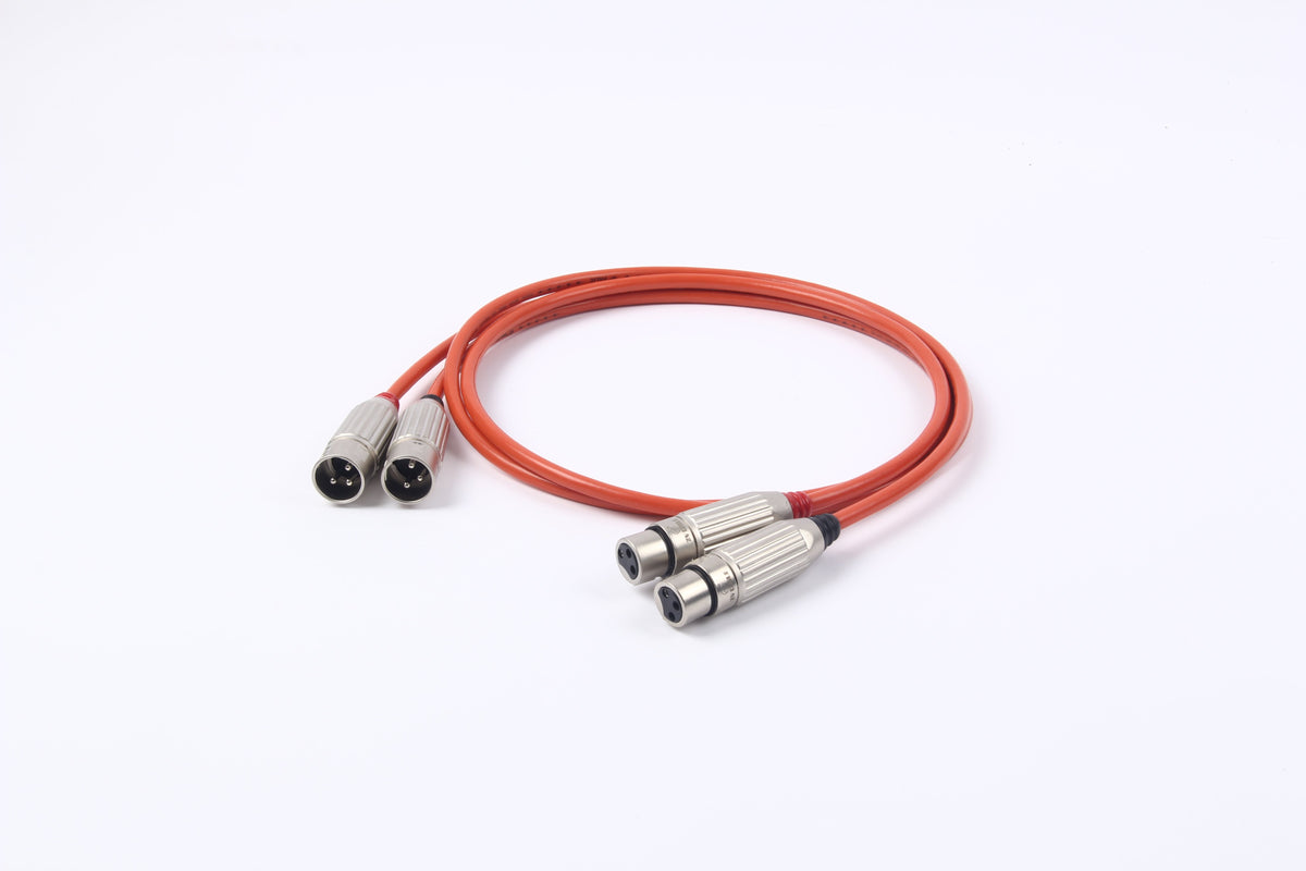 ZY 2XLR to 2XLR Balance Signal Line Audio ZY-208 Cable