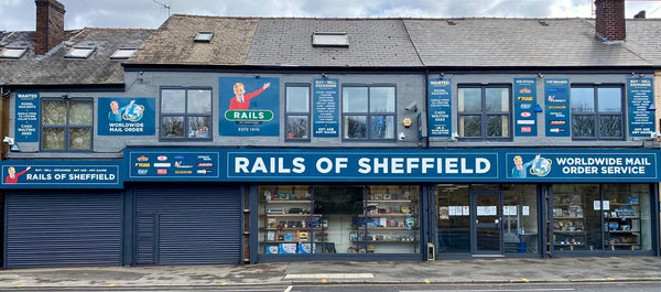 Pay us a visit - Rails of Sheffield shop