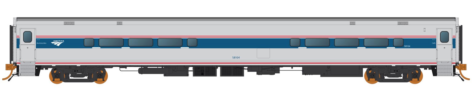 Horizon Club-Dinette: Amtrak Phase VI #58108 – Rails of Sheffield