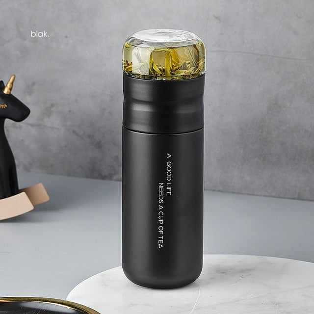 Tea Flask, Glass Tea Thermos