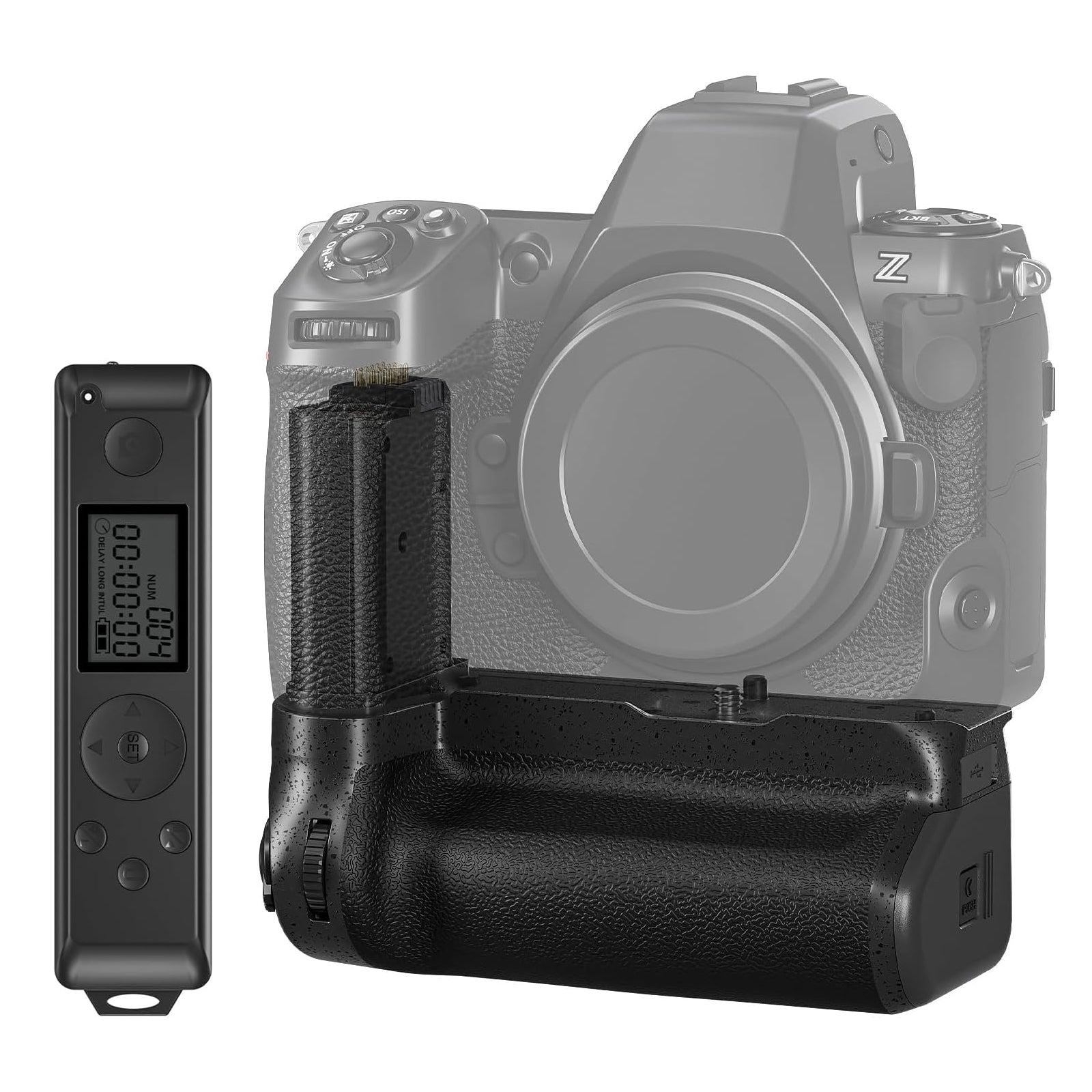 NEEWER MB-N12RC-L Replacement Battery Grip for Nikon Z8