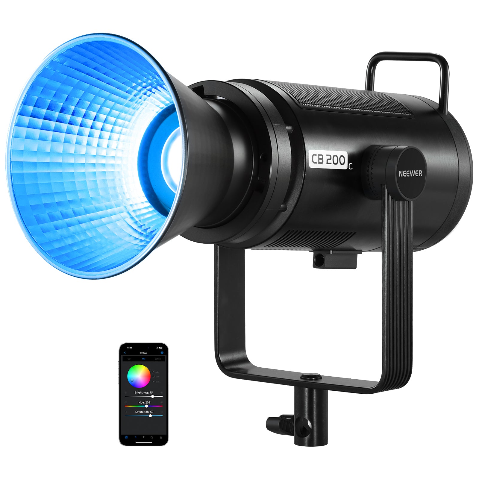 NEEWER CB200C 200W RGB LED Video Light