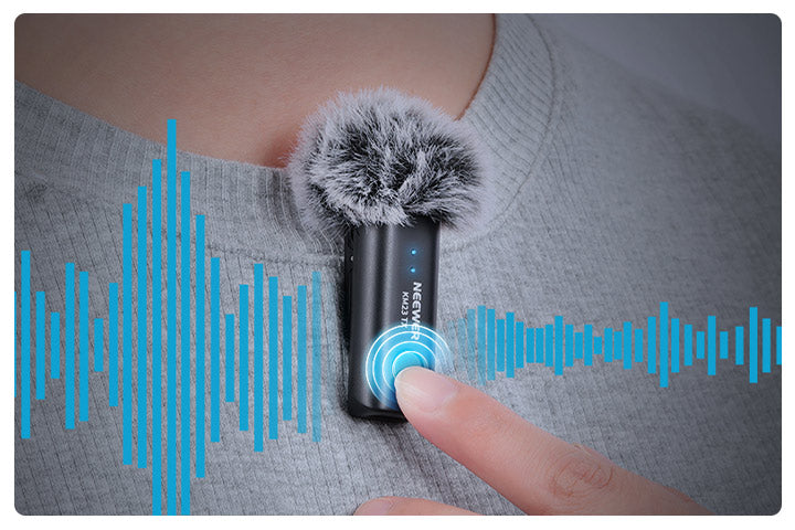 NEEWER KM23 Wireless Lavalier Microphone