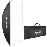 Neewer Portable Rectangular Softbox with Bowens Mount 60 X 90cm / 23.6" X 35.4" for Canon Nikon 300w 400W 600w 800W 1000w Studio Flash