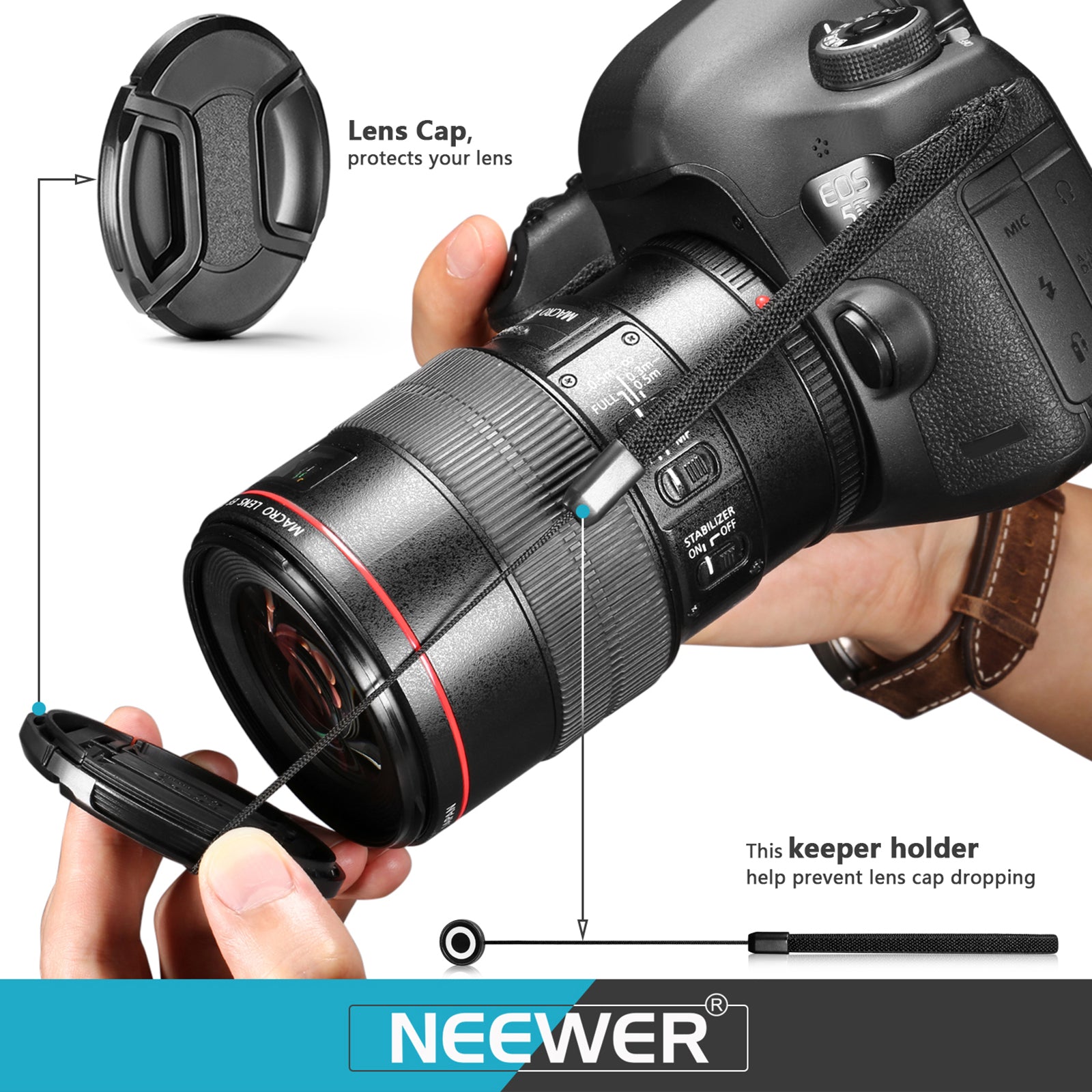 NEEWER 58mm Wide Angle Lens and Filter Kit - NEEWER