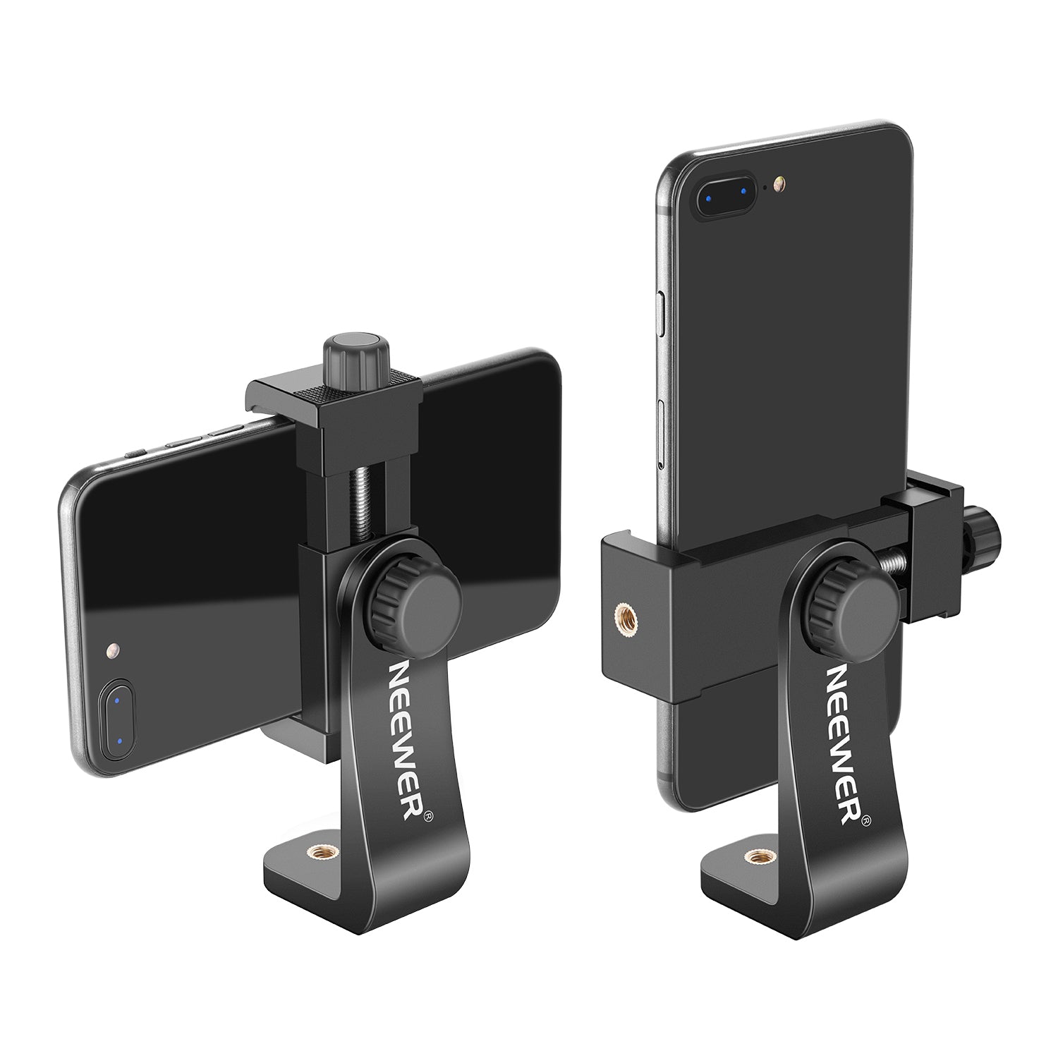 NEEWER Mini trípode para cámara y teléfono con mango/soporte para  teléfono/adaptador de cámara de acción/giro e inclinación de 360°, Vlog  Selfie Stick