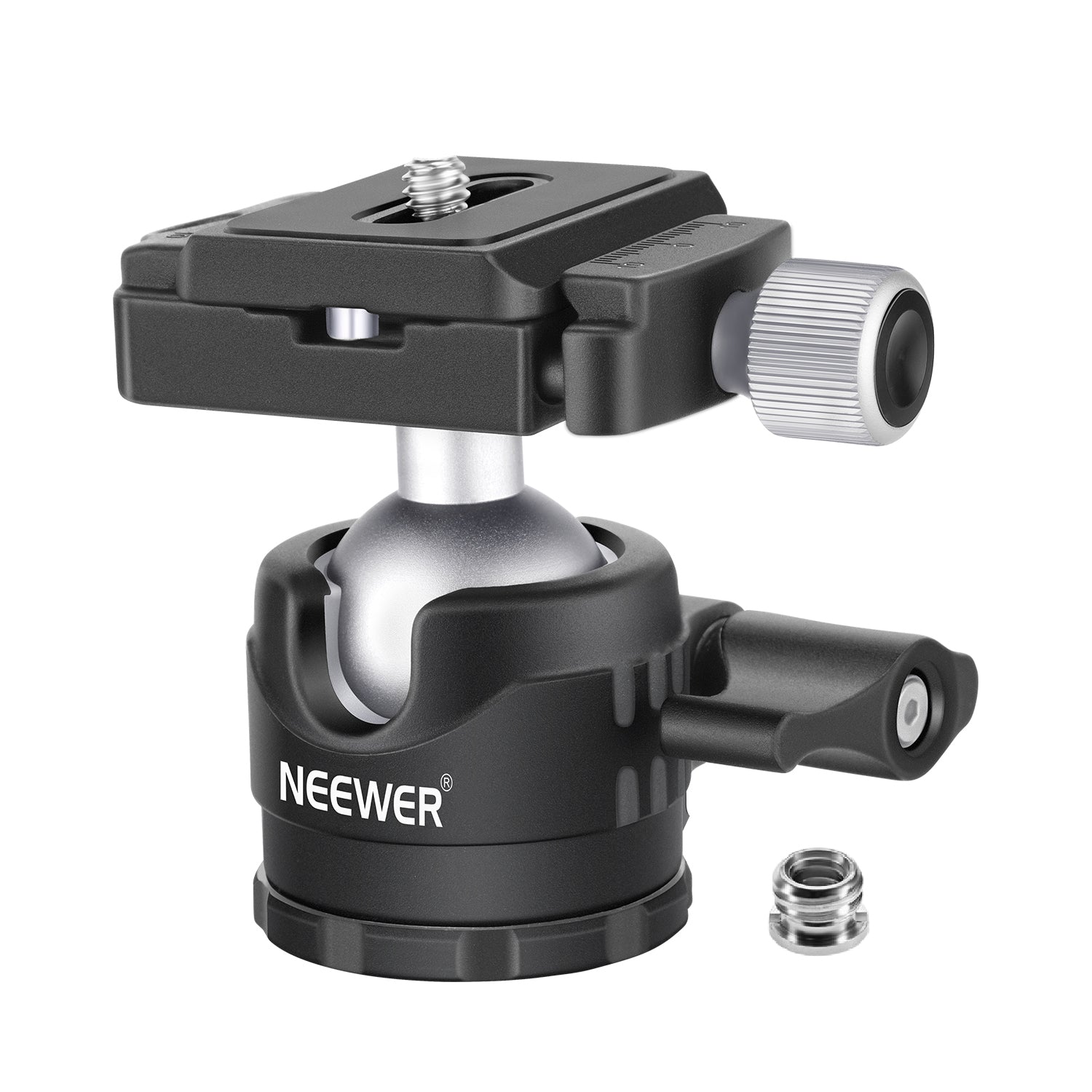 NEEWER Mini Tripod for Camera, Compact Desktop Tripod with 360° Low Profile  Ball Head, 1/4 Arca Type QR Plate for DSLR Action Camera Phone Holder for