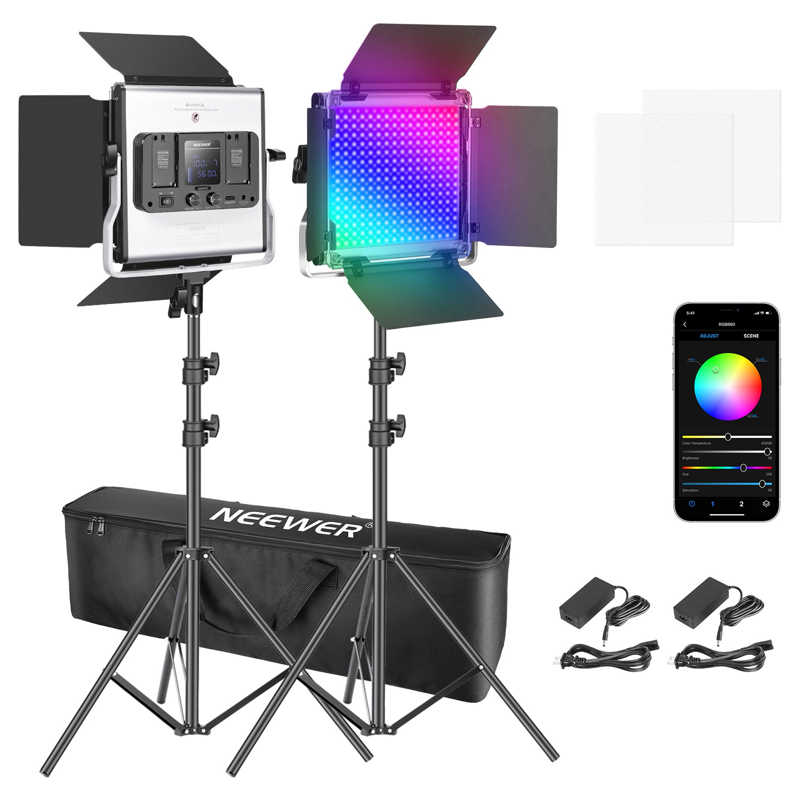 neewer led studio light