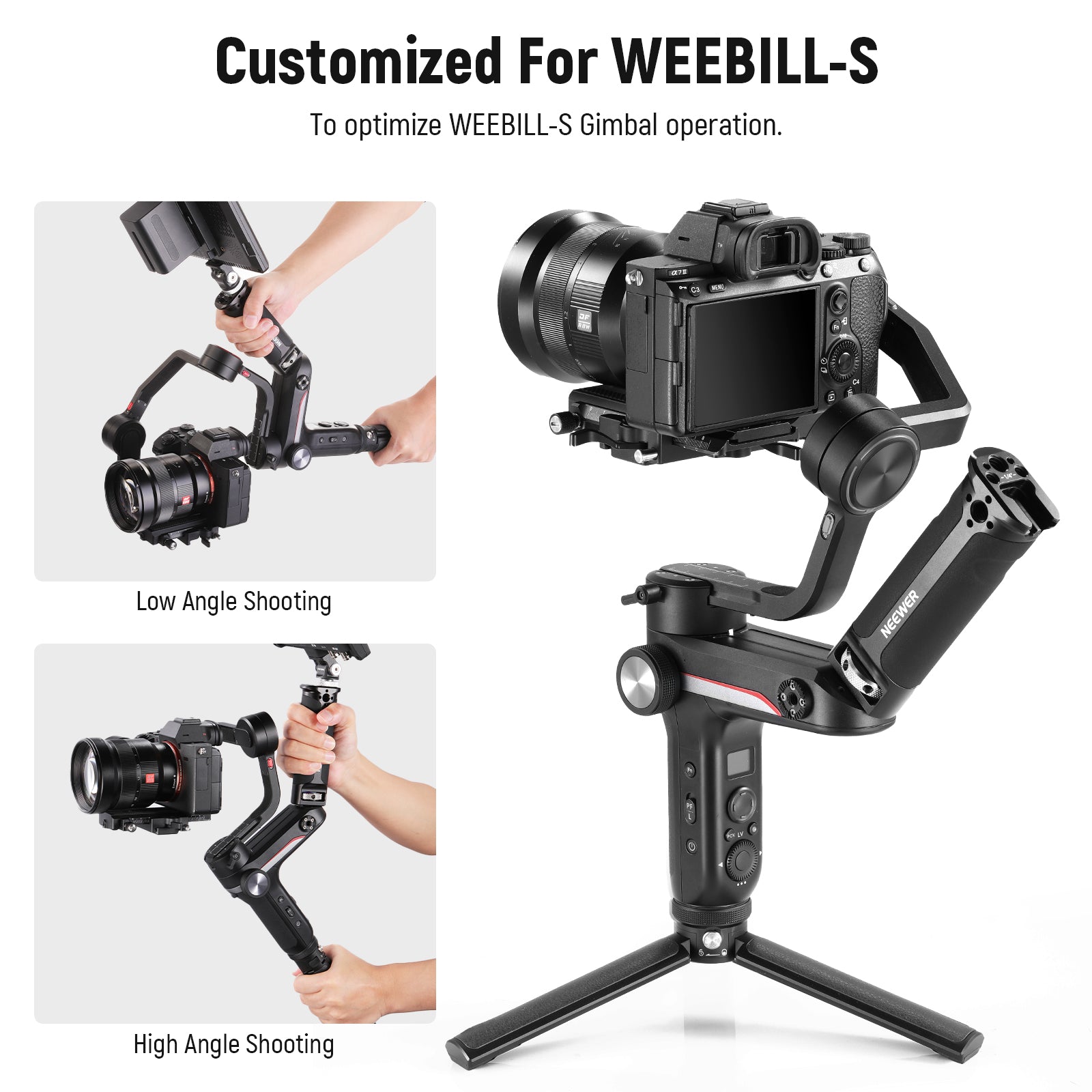 ZHIYUN WEEBILL S ジンバル スタビライザー - デジタルカメラ