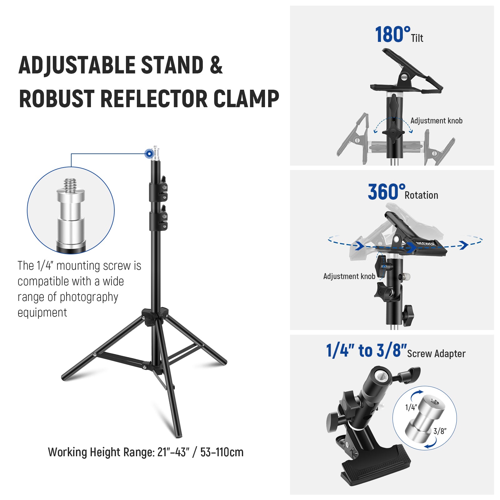 Neewer Photo Studio LED Softbox Lighting Set - Ariston BTS