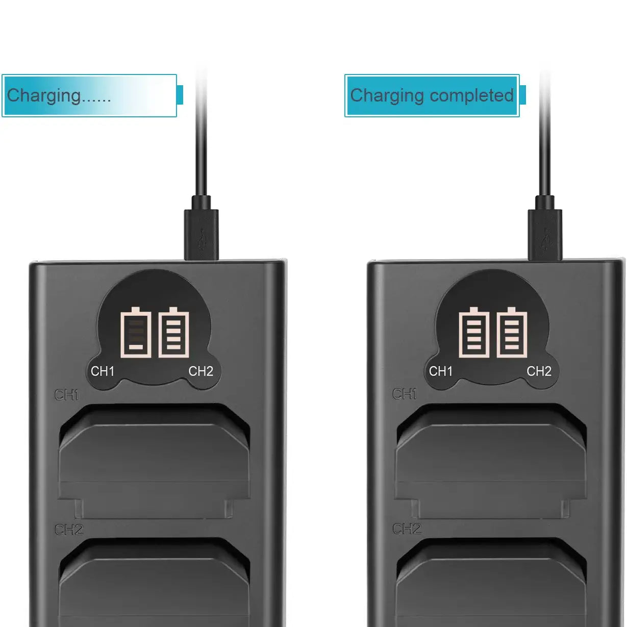 Kit: 2x Battery NP-FZ100 2040mAh + USB Dual Charger