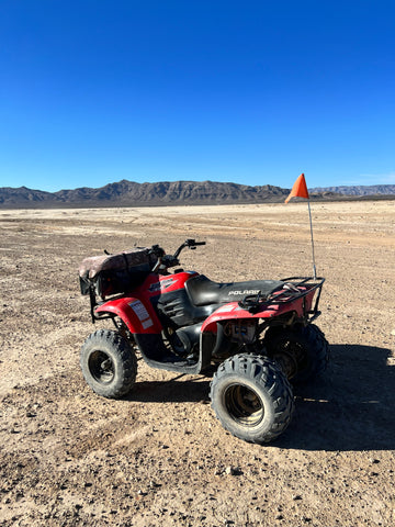 ATV Riding in the Desert ATV