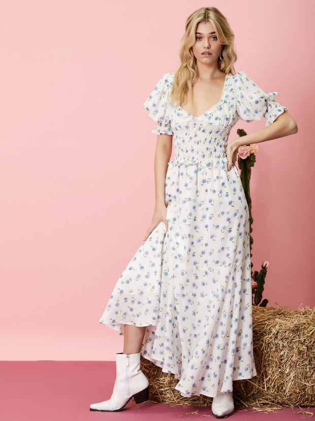 sister jane tiered maxi dress