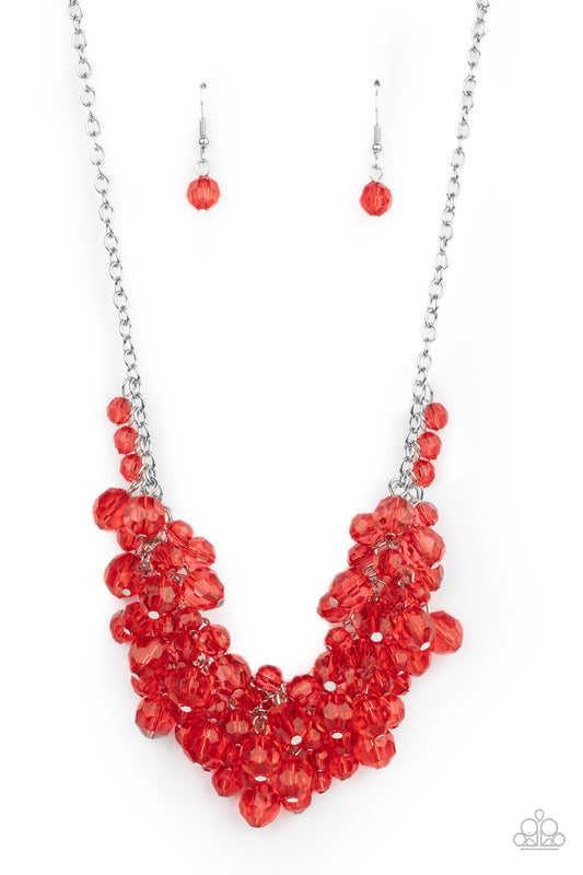 Paparazzi Crystallized Couture - Red Necklace – A Finishing Touch