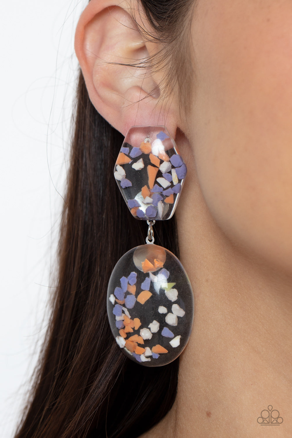 Paparazzi Keep Them In Suspense - Multi Earrings – A Finishing