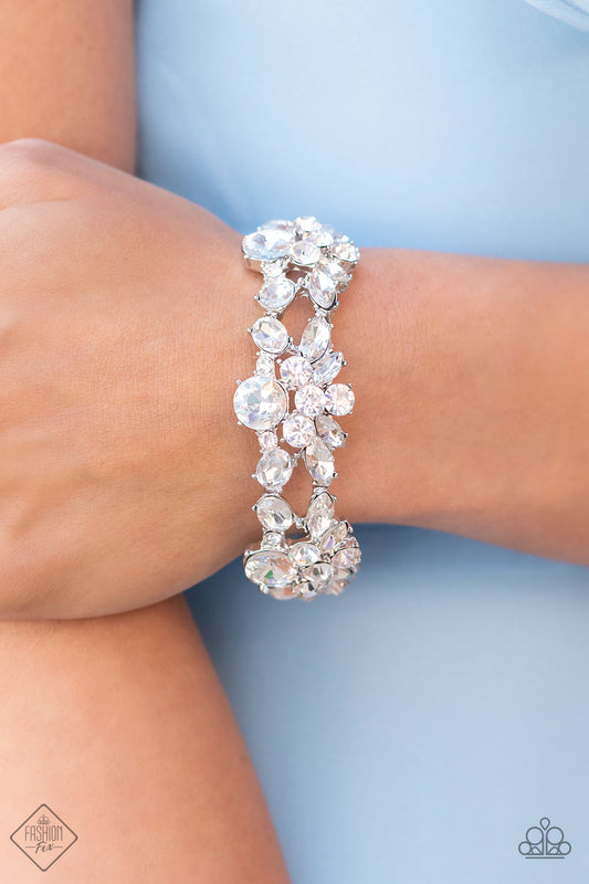 Paparazzi Camelot Couture Silver FASHION FIX Bracelet