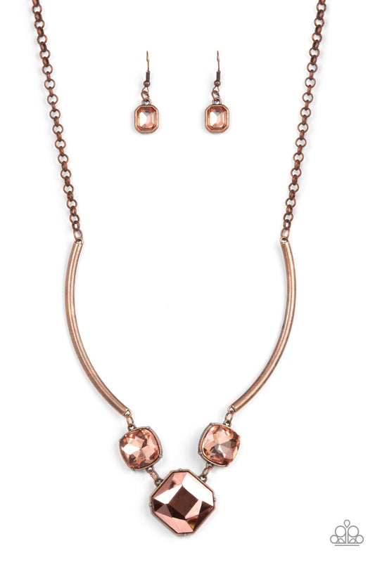 Paparazzi A Hard Luxe Story - Copper Necklace