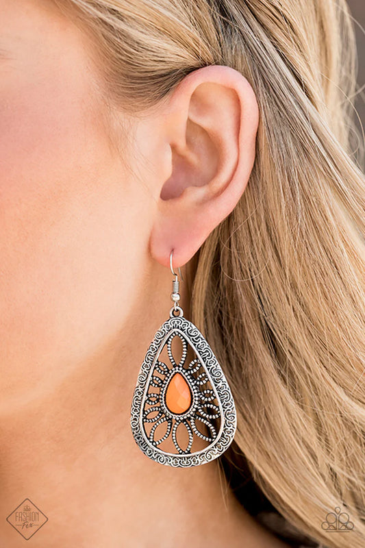 Paparazzi Earring ~ SOUL-ar Flare - Orange – Paparazzi Jewelry, Online  Store