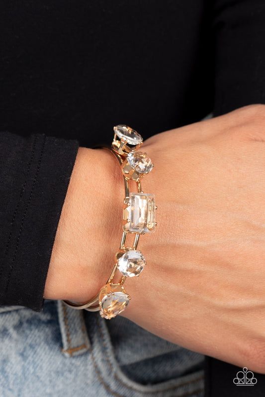Cartier Trinity Bangle Multitone Gold Bracelet – Opulent Jewelers