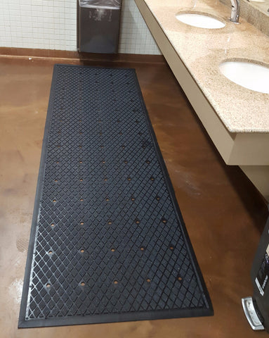 Use A Traction Hog Ii For Under The Sink Expert Floor Matting Llc