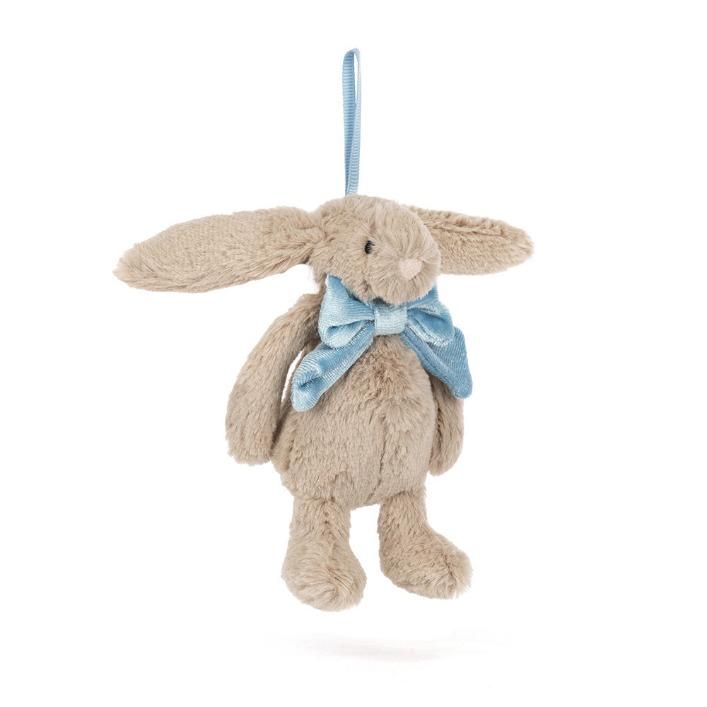 JellyCat Bashful Beige Bunny Ornament