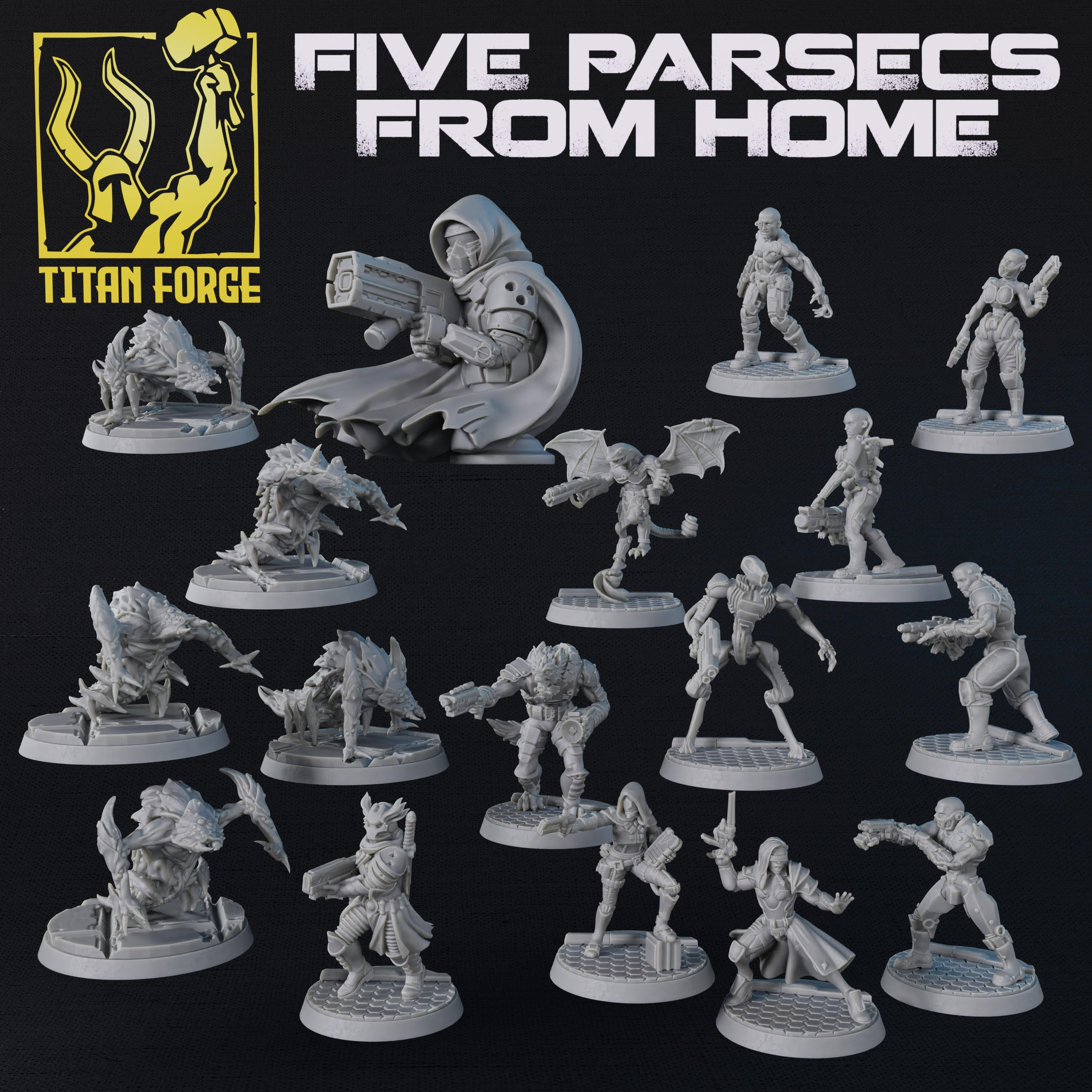 Five Parsecs From The Titan Forge!