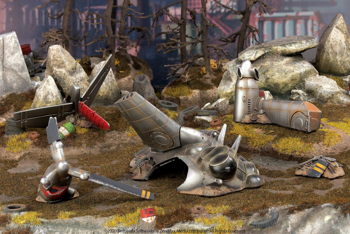 GAME STATE Singapore Crashed Vertibird Fallout Wasteland Warfare