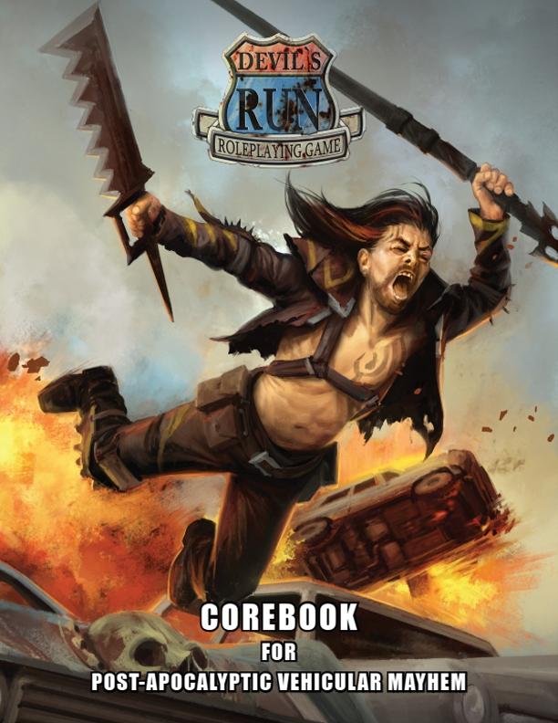 Devil’s Run the Roleplaying Game Core Book - Modiphius Entertainment product image