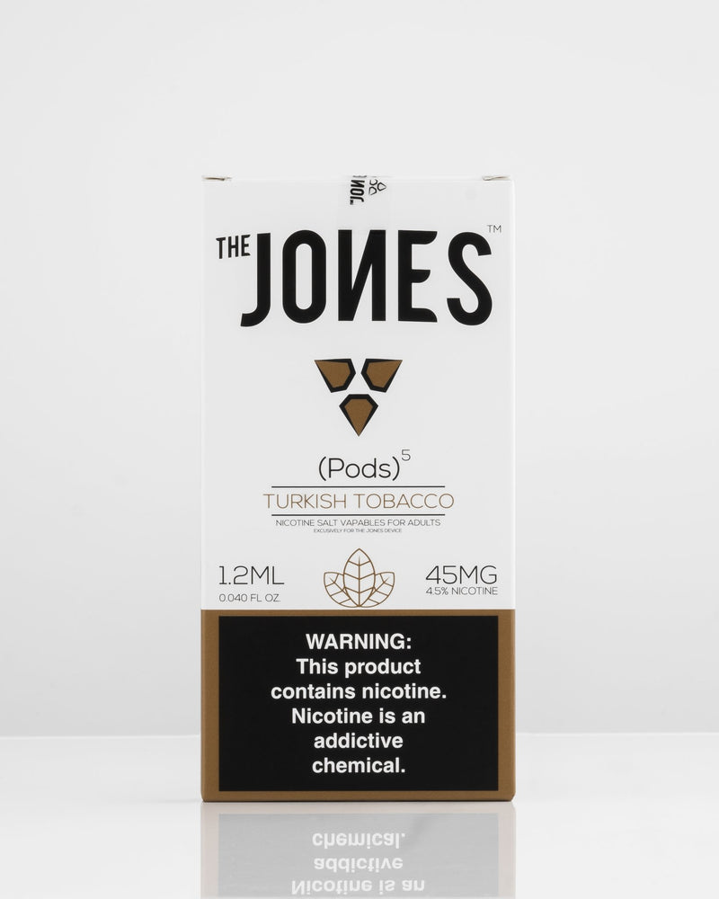 The Jones Pods Turkish Tobacco 5 Pack *JUUL Compatible ...