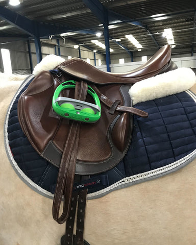 flec on stirrup and collegiate saddle mono event
