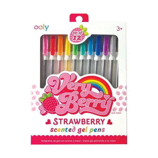 Yummy Yummy Scented Glitter Gel Pens (Set of 12) – Creative Hive Studios