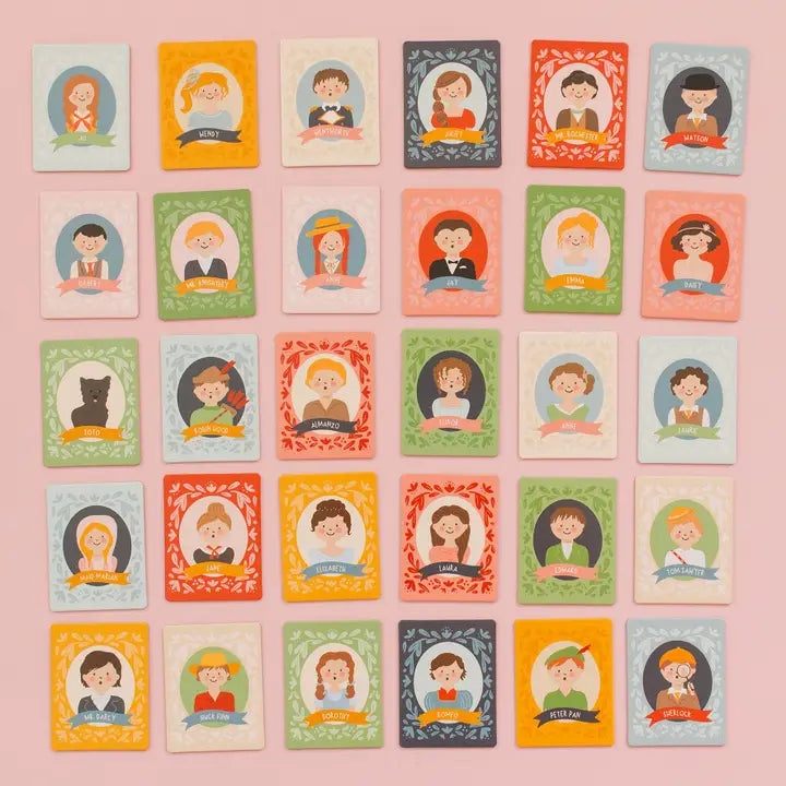 Dynamic Duos Literary Matching - Memory Card Game