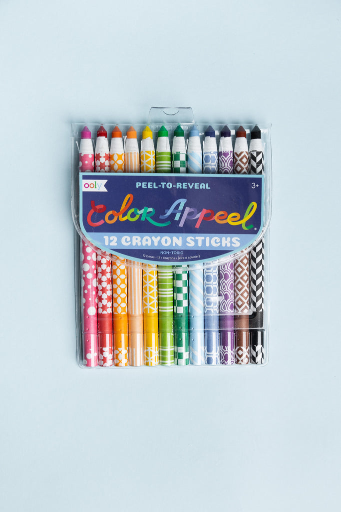 Color Appeel Crayon Sticks Set 12 - Tip Toes