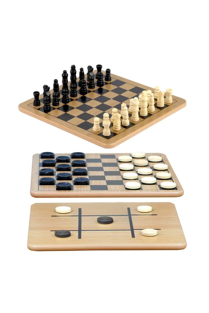 Best Chess Set Ever - 3x Triple weighted Chess Pieces (Modern)