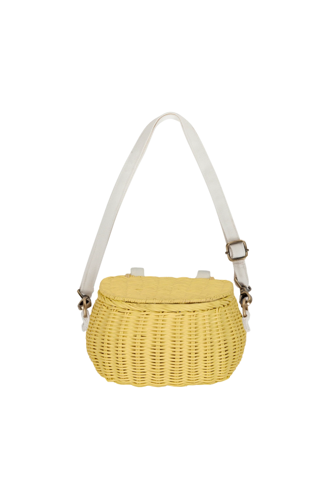 Olli Ella Luvya Heart Rattan Bag