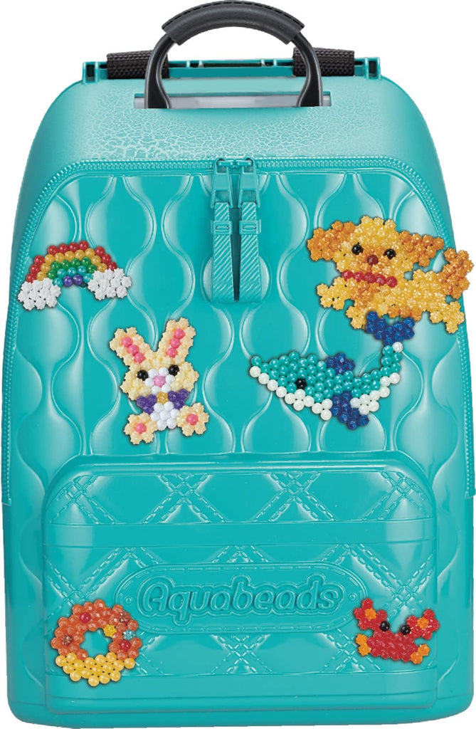 Aquabeads Deluxe Creation Box Beads Storage With Lid With Over 1,400 Beads  NEW