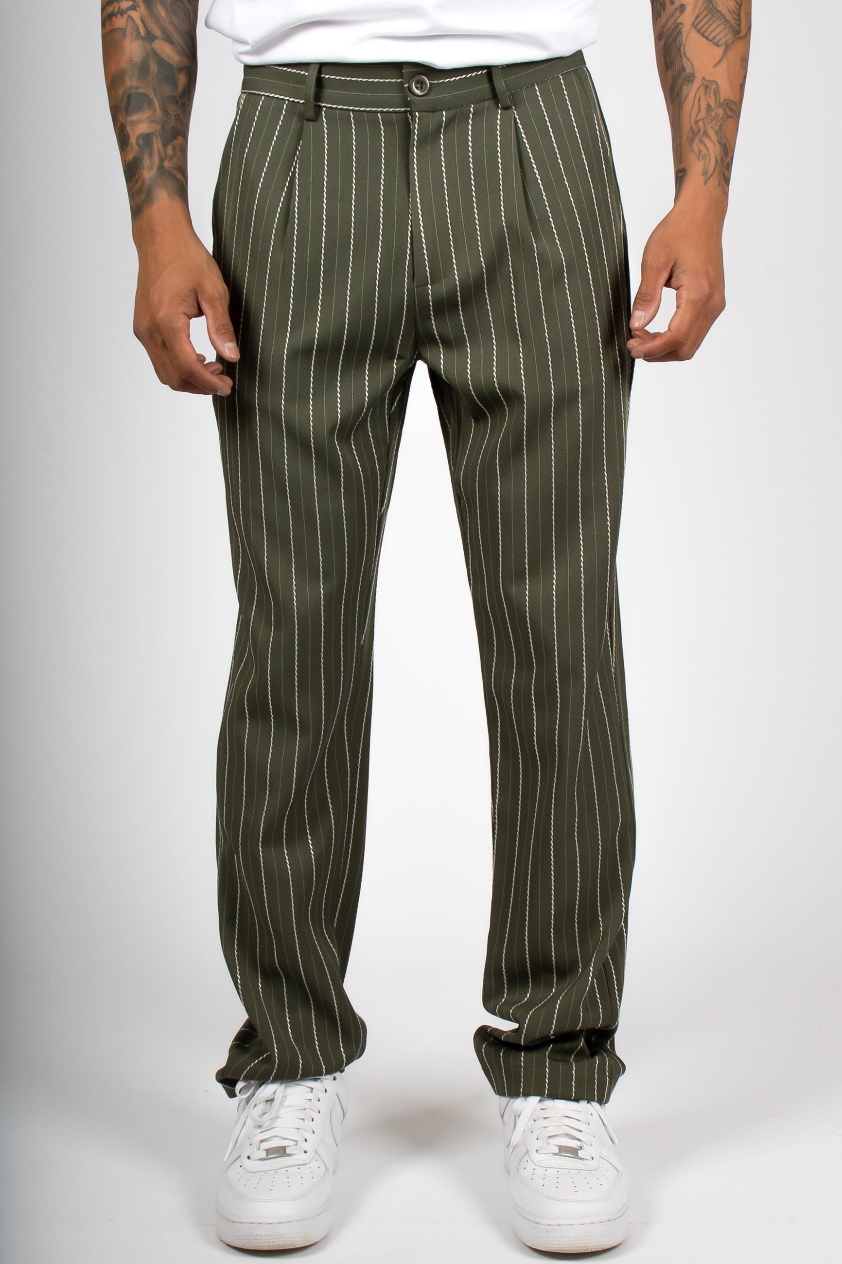 Buy Women's Casual Stripe Long Trousers Online | Next UK