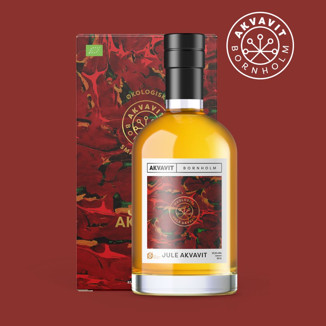 Se Akvavit Bornholm: Jule Akvavit 37,5% - 50 cl hos Bornholm Spirits