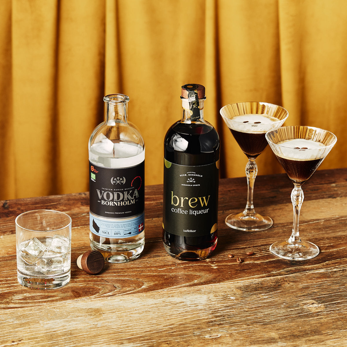 Se Espresso Martini Cocktail Sæt hos Bornholm Spirits