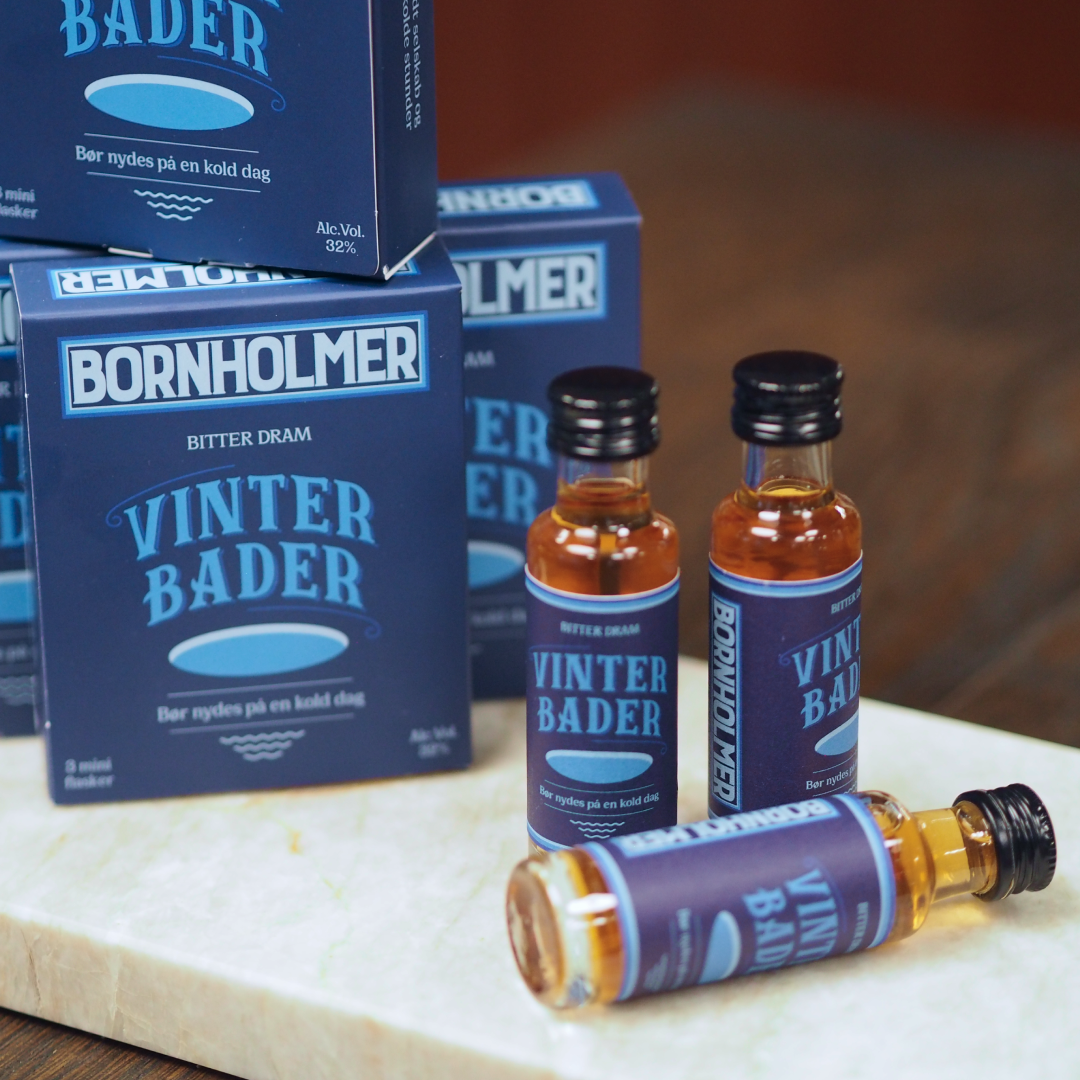 Brug Bornholmer Vinterbader 32% - Bitter dram 3x2cl til en forbedret oplevelse