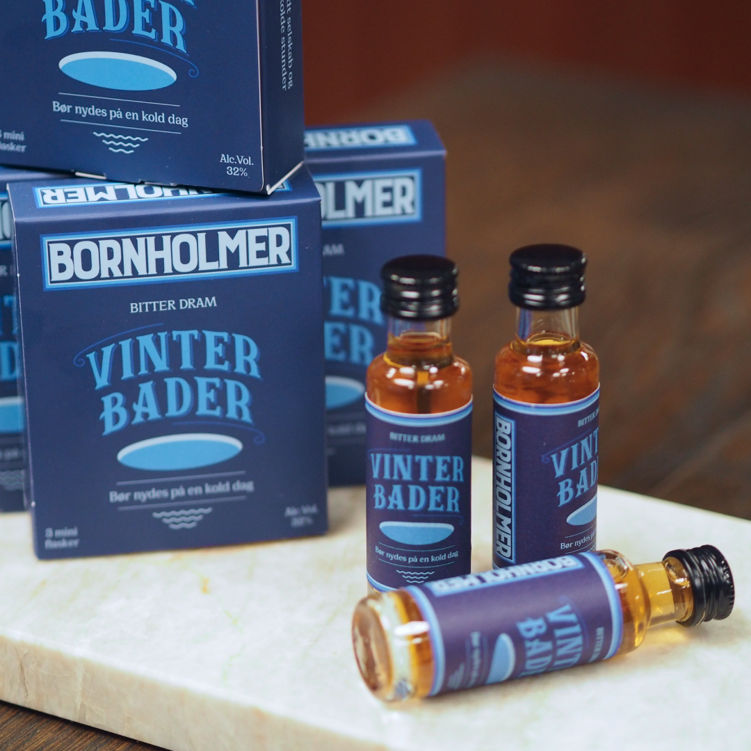 Billede af Bornholmer Vinterbader 32% - Bitter dram 3x2cl