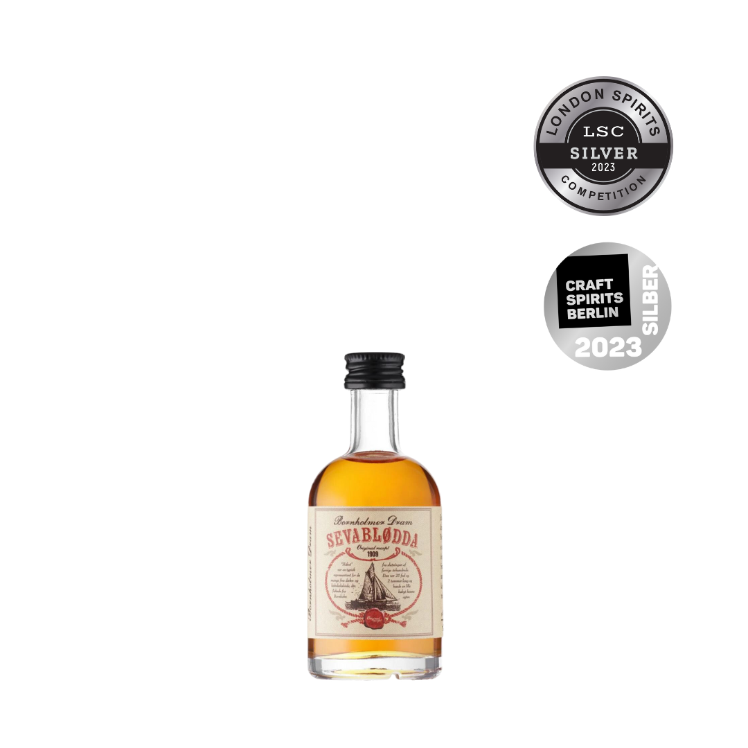 Brug Bornholmer Dram SevaBlødda 40% - 5 cl til en forbedret oplevelse