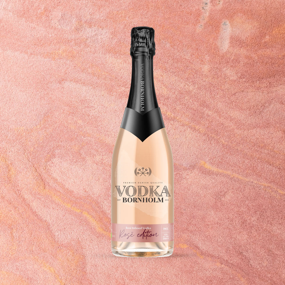 Brug Vodka Bornholm Rosé Edition 70 cl (Limited Edition) til en forbedret oplevelse