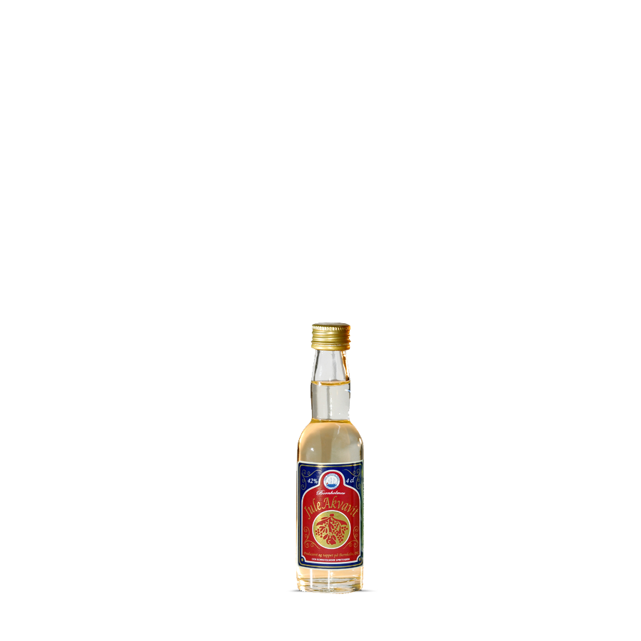 Billede af Bornholmer Jule Akvavit 42 % 4 cl